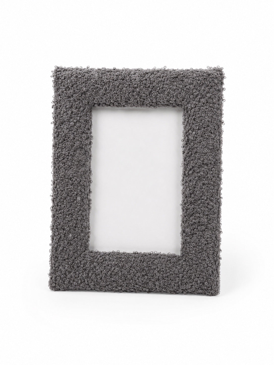 Charcoal - Boucle Photo Frame