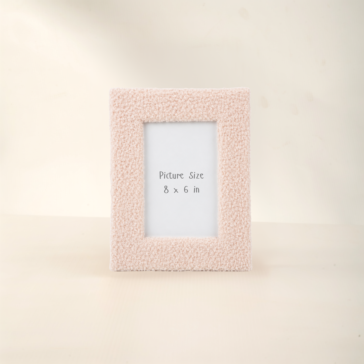 Pink - Boucle Photo Frame