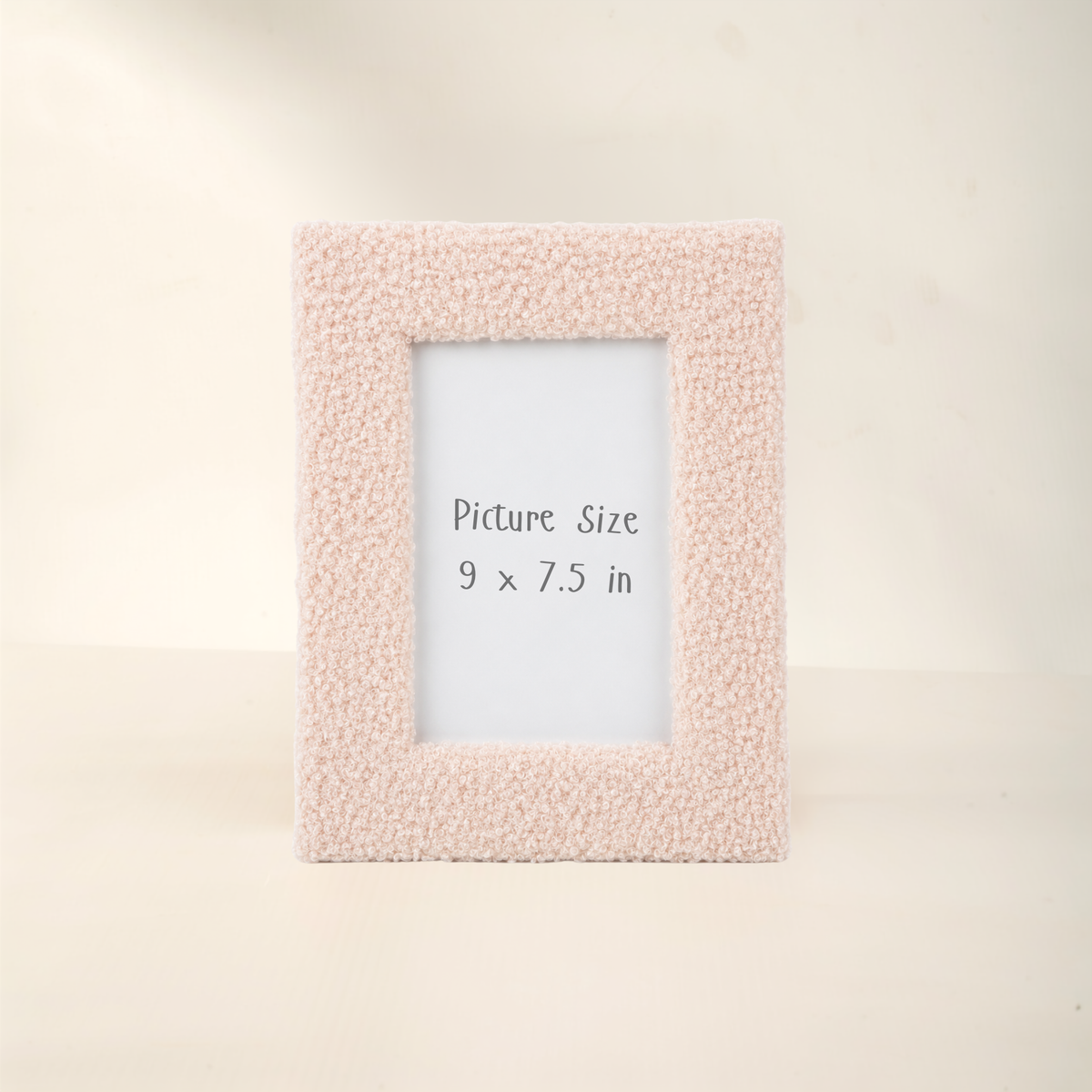 Pink - Boucle Photo Frame